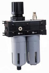 Filtre Régulateur Lubrificateur de pression d'air FRL avec manomètre