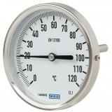 Thermomètre bimétallique A52 TOUT INOX à cadran